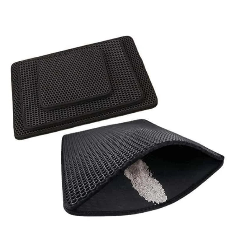 Rovio© Double-Layer Honeycomb Cat Litter Mat