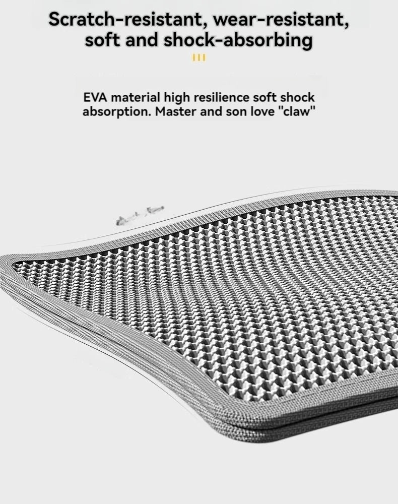 Rovio© Double-Layer Honeycomb Cat Litter Mat