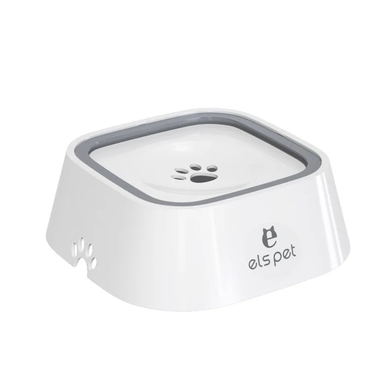 Rovio© Pet Water Fountain with Floating Plates| No Spill Dog Water Bowl
