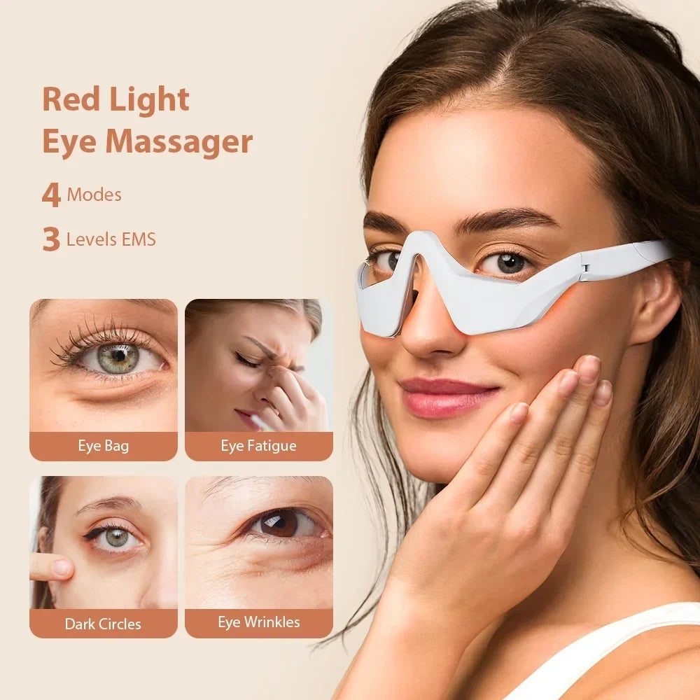 Rovio™ VisioSculpt - 2 in 1 Red Light Therapy + EMS For Eyebags Erasing