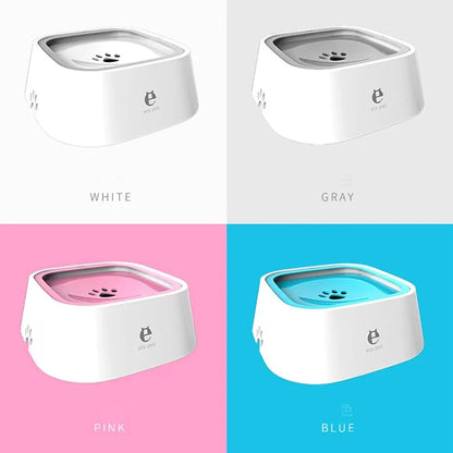 Rovio© Pet Water Fountain with Floating Plates| No Spill Dog Water Bowl
