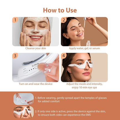 Rovio™ VisioSculpt - 2 in 1 Red Light Therapy + EMS For Eyebags Erasing