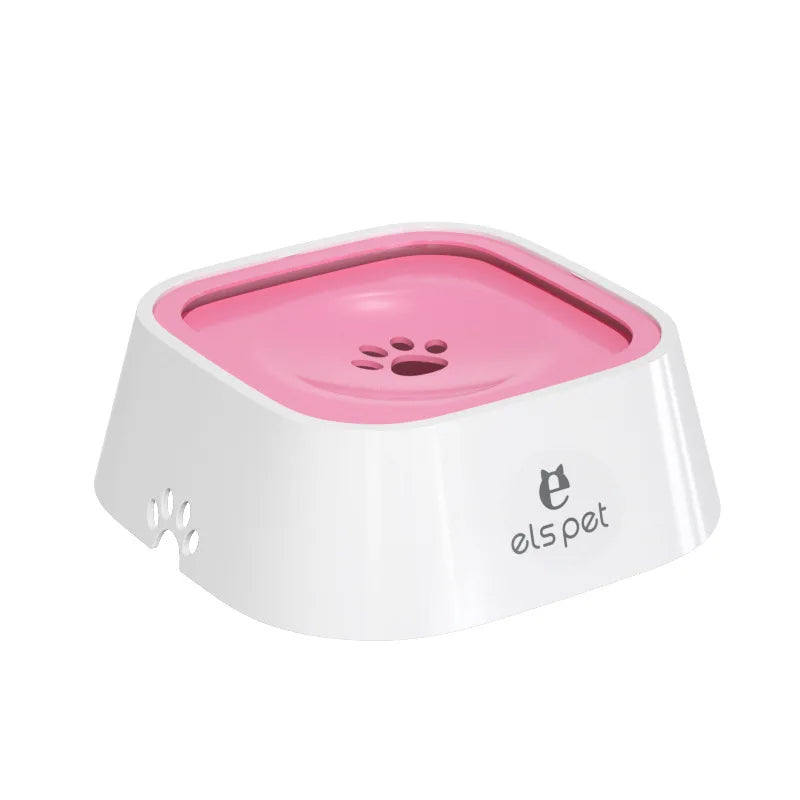 Rovio© Pet Water Fountain with Floating Plates| No Spill Dog Water Bowl