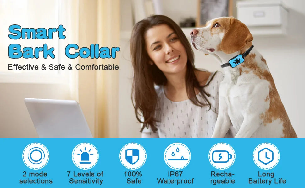 Rovio© No Shock Anti Barking Collar