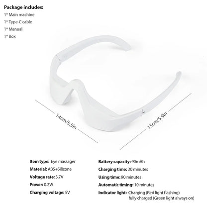 Rovio™ VisioSculpt - 2 in 1 Red Light Therapy + EMS For Eyebags Erasing