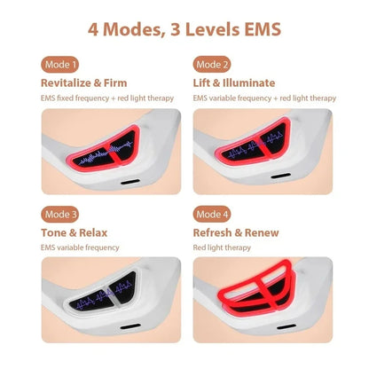 Rovio™ VisioSculpt - 2 in 1 Red Light Therapy + EMS For Eyebags Erasing