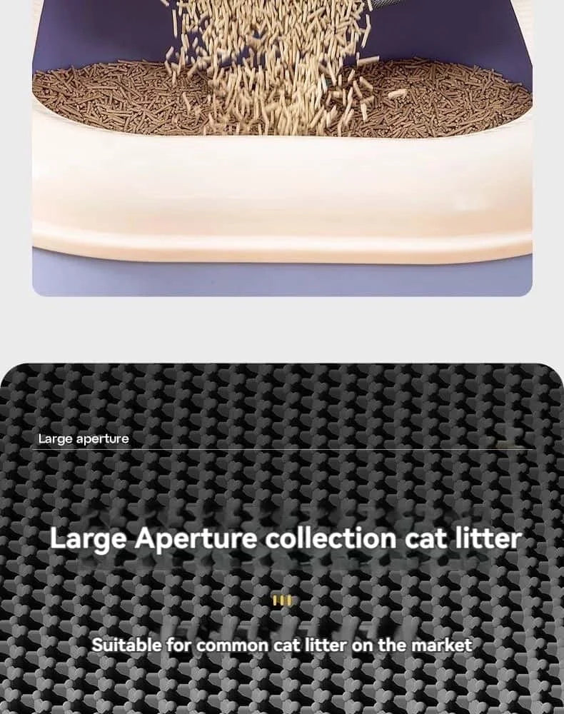 Rovio© Double-Layer Honeycomb Cat Litter Mat
