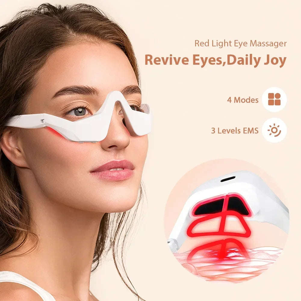 Rovio™ VisioSculpt - 2 in 1 Red Light Therapy + EMS For Eyebags Erasing