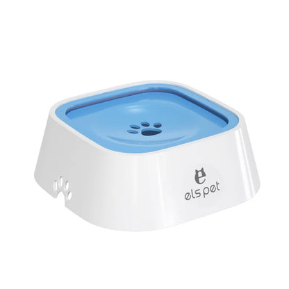 Rovio© Pet Water Fountain with Floating Plates| No Spill Dog Water Bowl